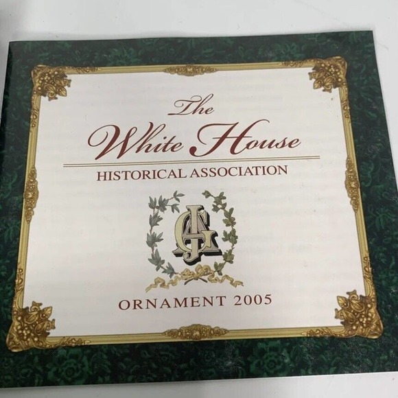 NEW 2005 The White House Historical Association Christmas Ornament Box Booklet - Picture 3 of 5